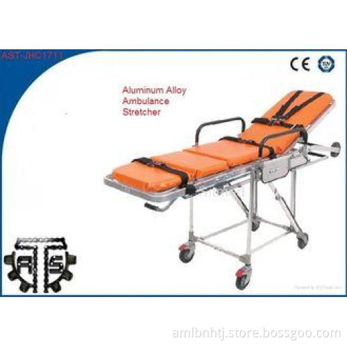 Foldable Ambulance Stretcher Stainless Steel Ambulance Gurn